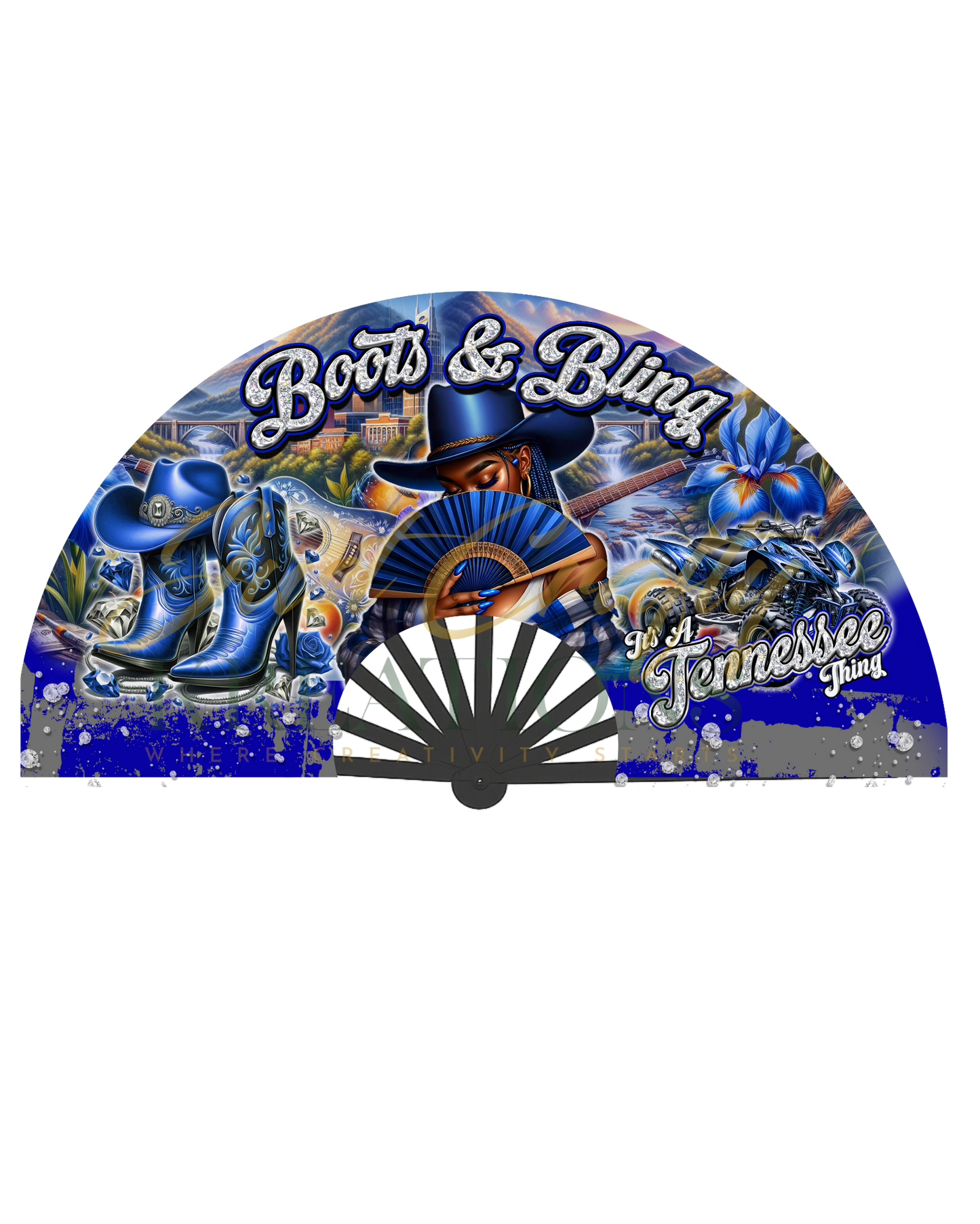 Tennessee Boots & Bling Clack Fan