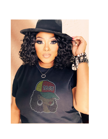 She Girl Rhinestone T-Shirt
